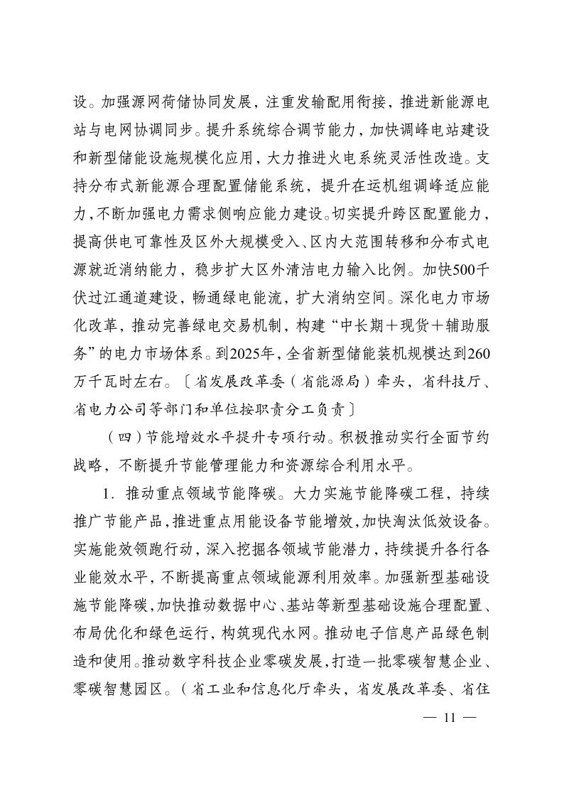 《江蘇省碳達(dá)峰實(shí)施方案》印發(fā) 實(shí)施“碳達(dá)峰八大專項(xiàng)行動”